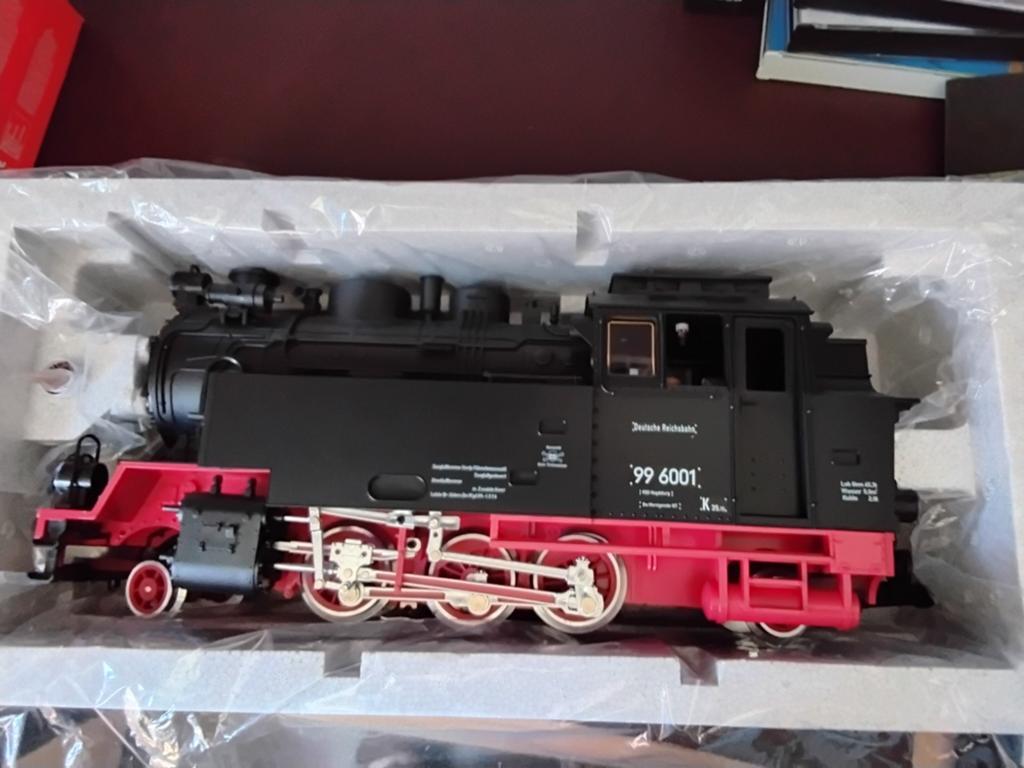LGB 22801 Stoomlocomotief 99 6001 - Zeldzaam! Nieuw in de do, Hobby en Vrije tijd, Modeltreinen | Overige schalen, Ophalen, Gelijkstroom