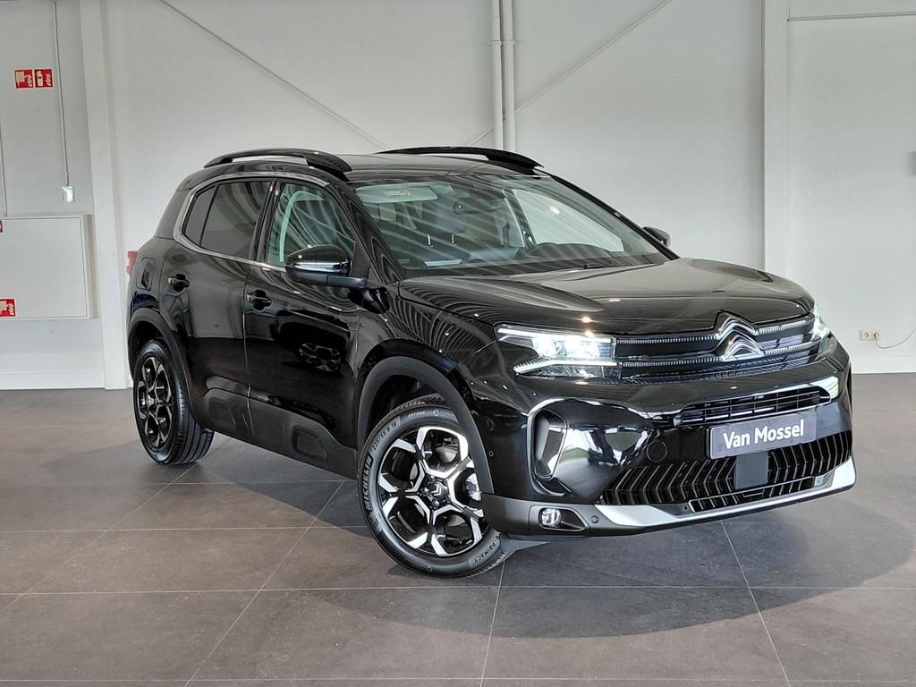 Citroen C5 Aircross 1.2 Hybrid 145pk Max, Auto's, Euro 6, 1199 cc, C5 Aircross, Zwart