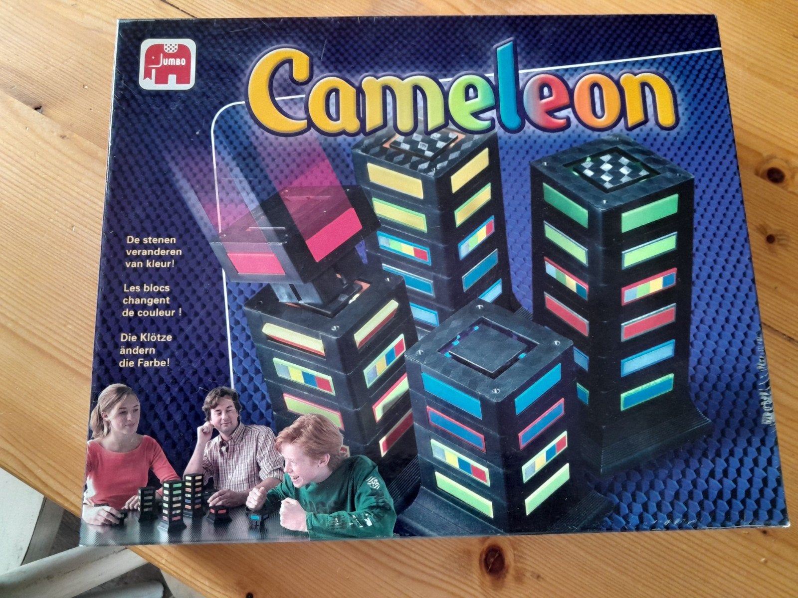 Cameleon spel lekker stapelen puzzelen denken van jumbo, Ophalen of Verzenden