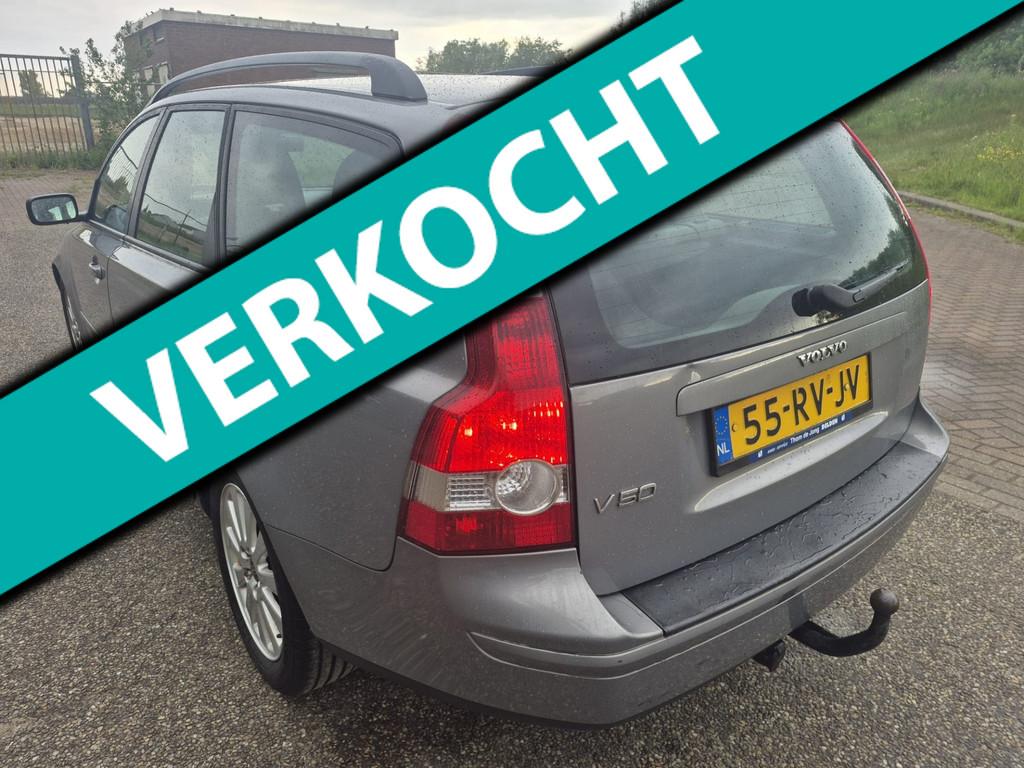 Volvo V50 1.8 2005 APK 26-01-2027 Airco, Cruise control, Auto's, Volvo, Voorwielaandrijving, 125 pk, 1281 kg, 4 cilinders