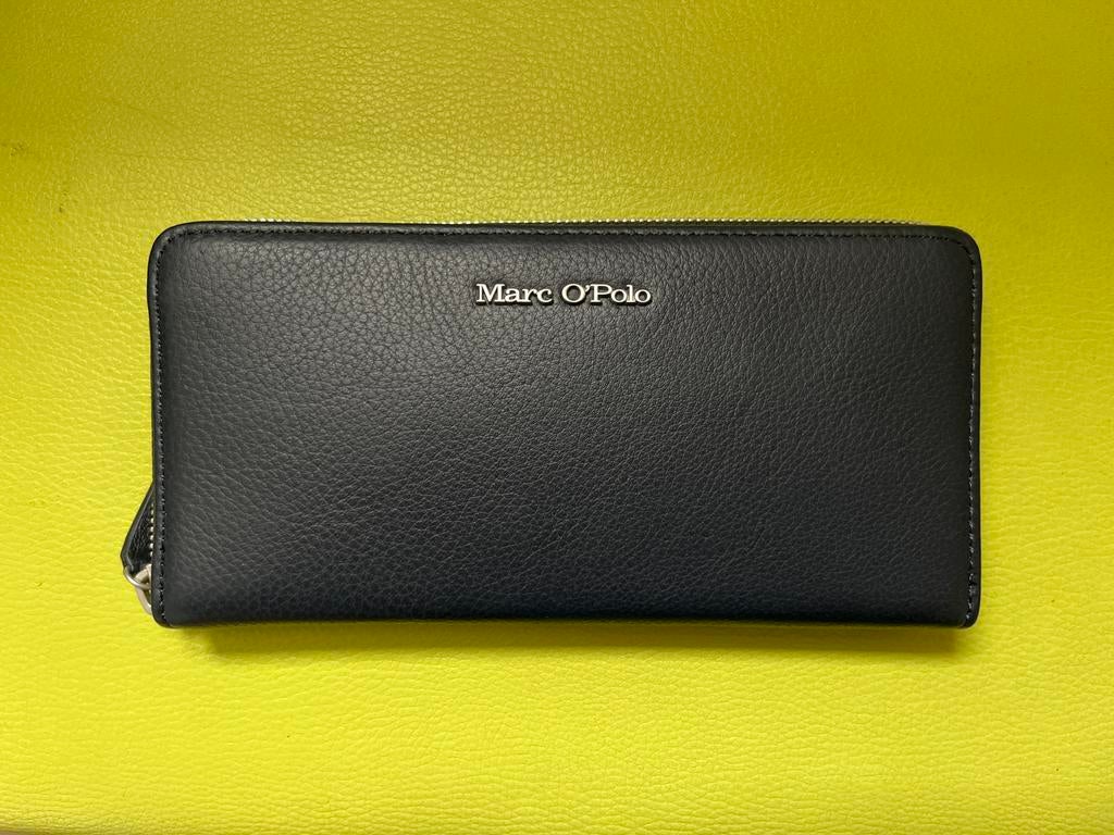 Marc O'Polo Leren Portemonnee true navy - Nieuw, Overige merken, Blauw, Nieuw, Ophalen of Verzenden