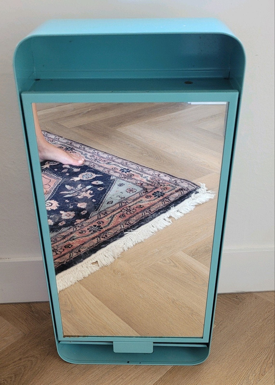 Ikea medicijnkastje gunnern retro vintage mintgr, Huis en Inrichting, Ophalen, (Half)hoge kast, Gebruikt, 50 tot 100 cm