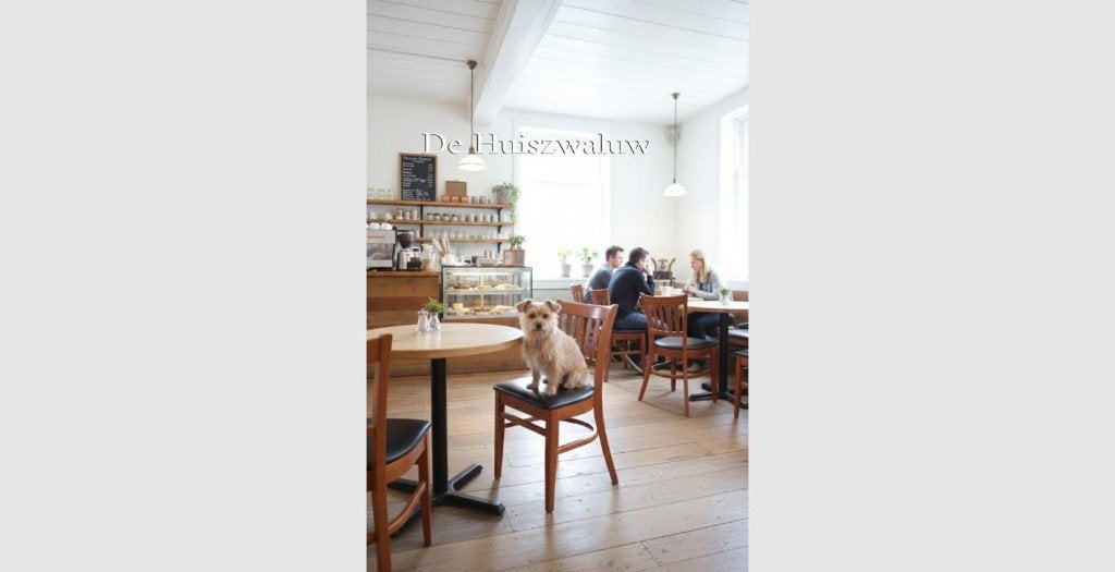 Vintage houten eetkamerstoel – donkerbruin kunstleer, Gebruikt, Bruin, Ophalen of Verzenden, Vijf, Zes of meer stoelen