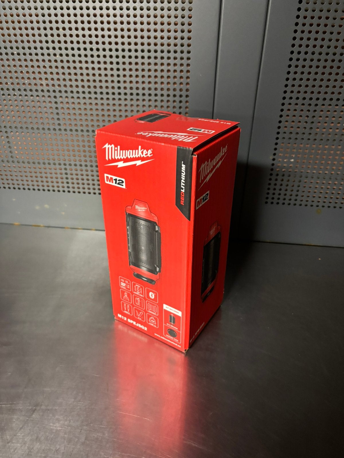 Milwaukee M12 SPEJSG2-0 accu jobsite speaker Gen 2 (body)