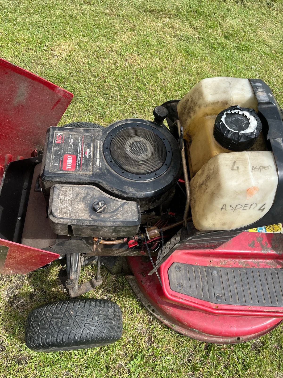 Toro Wheel Horse Zitmaaier 12-32 XL - Benzine, Tuin en Terras, Cirkelmaaier, Gebruikt, Versnellingen, Ophalen of Verzenden