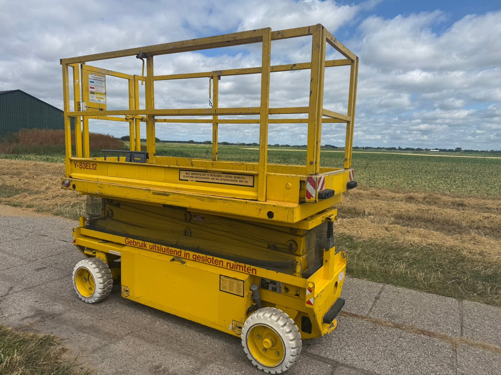 Hollandlift schaarhoogwerker holland lift Y83EL12 Monostar, Zakelijke goederen, Ophalen