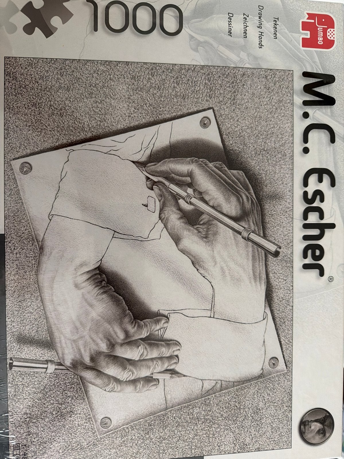 M.C. Escher Puzzel 1000 stukjes - Nieuw en Geseald, Ophalen, Nieuw