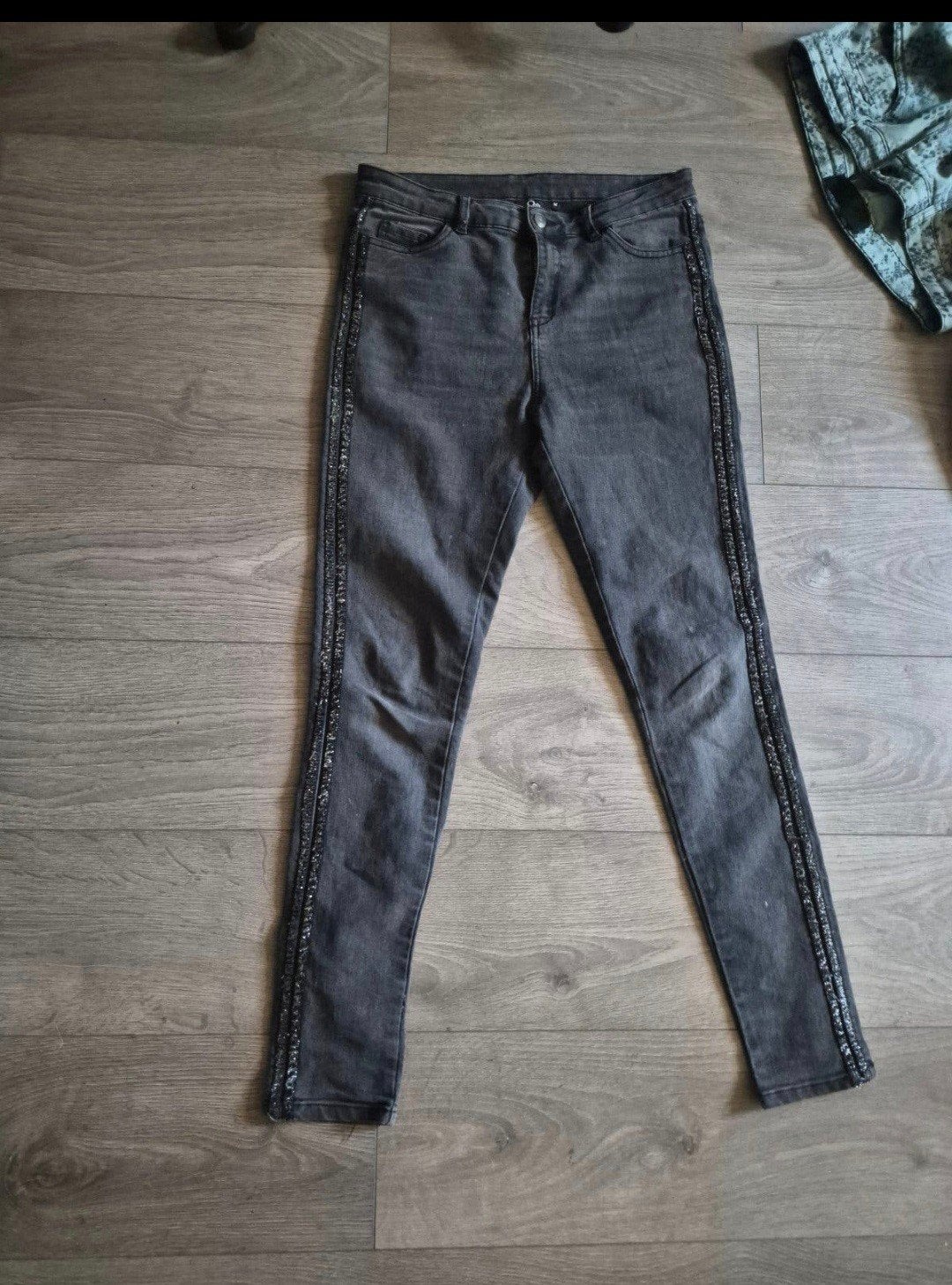 broek maat M merk 9th avenue, Kleding | Dames, Ophalen of Verzenden, Zo goed als nieuw, Blauw, W30 - W32 (confectie 38/40)