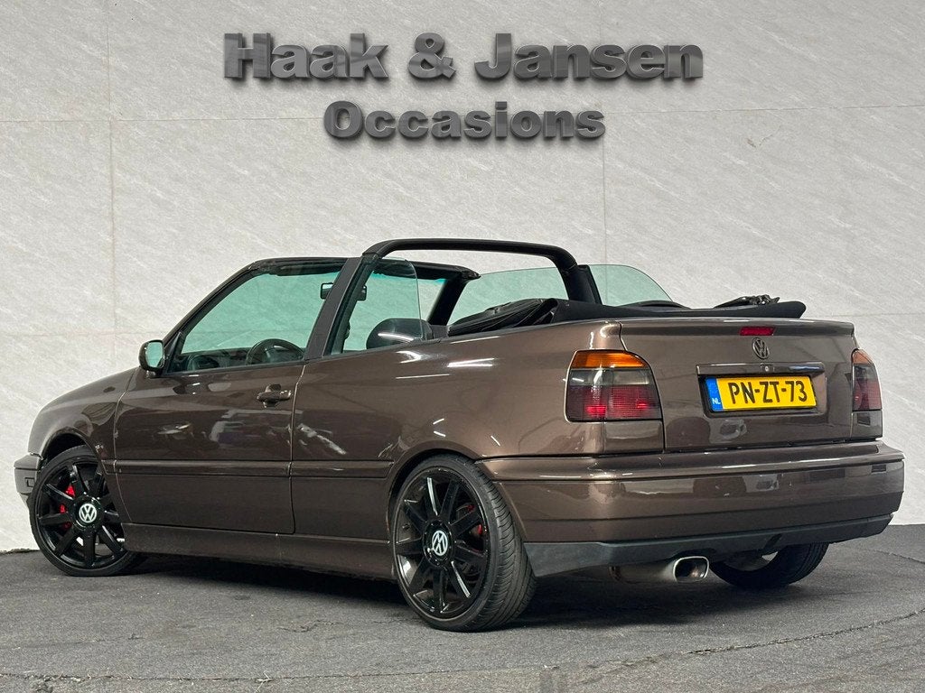Volkswagen Golf Cabriolet 1.8 - Leder - Elektrische dak, Gebruikt, 4 cilinders, 4 stoelen, 49 €/maand