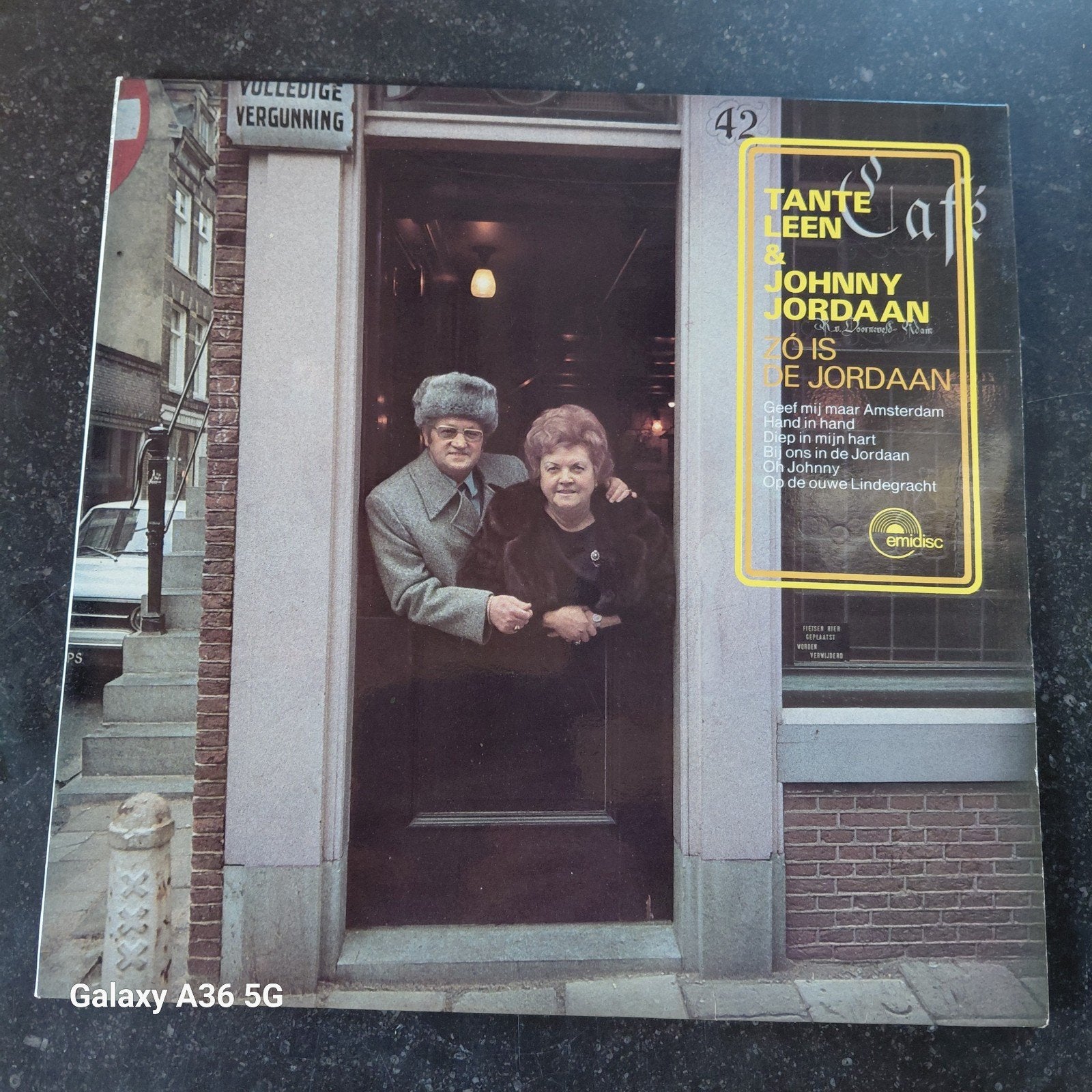 Tante Leen & Johnny Jordaan - Zo Is De Jordaan LP, LP, Gebruikt, Ophalen of Verzenden, Levenslied of Smartlap