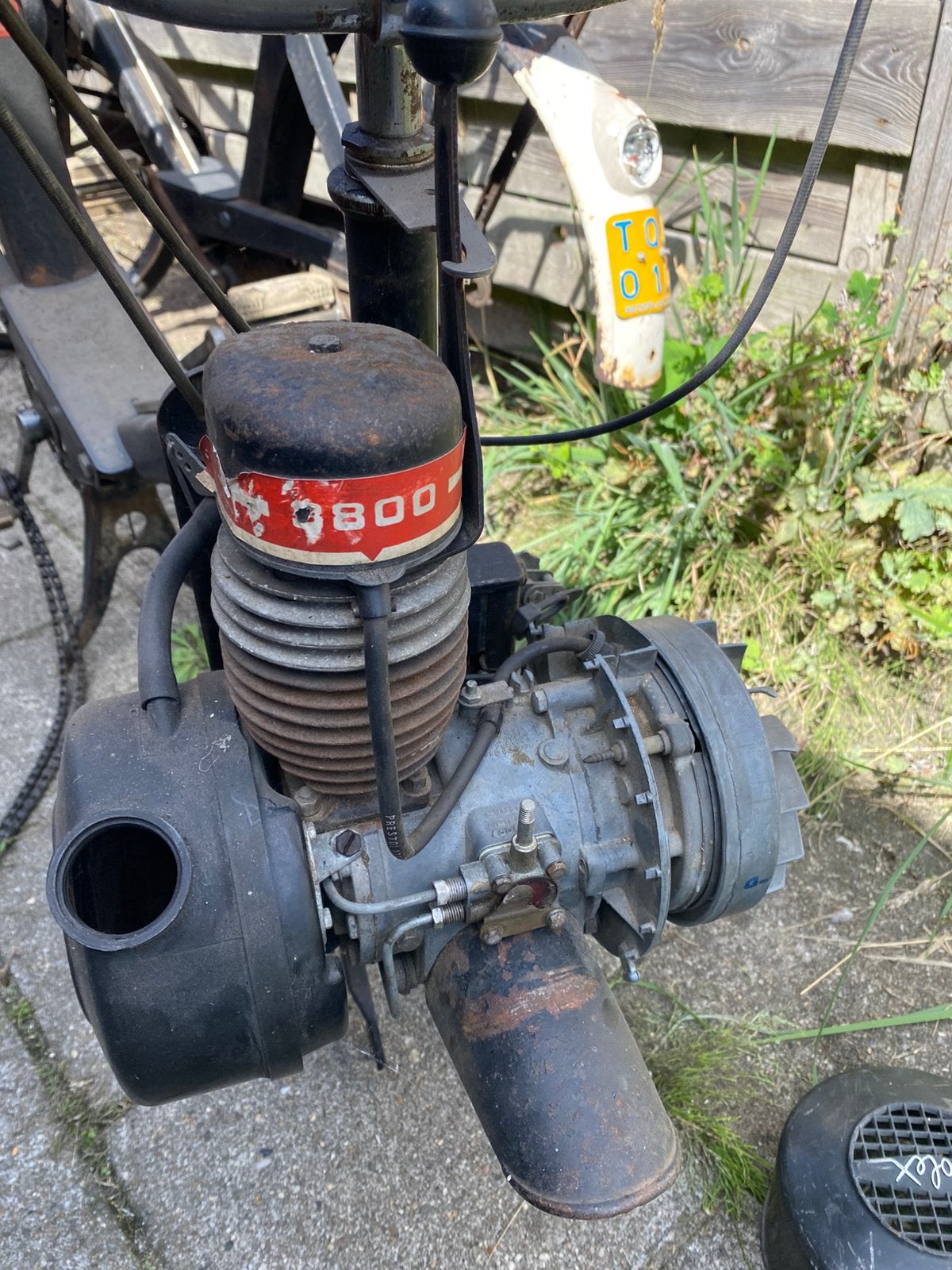 Te koop aangeboden ; solexframe met motor, Ophalen of Verzenden, Zo goed als nieuw