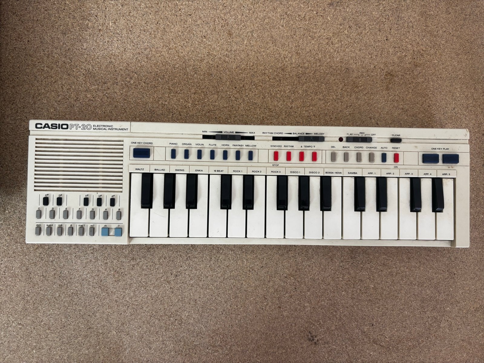 Casio PT-20 keyboard met originele tas, Ophalen of Verzenden, Gebruikt, Overige aantallen, Casio
