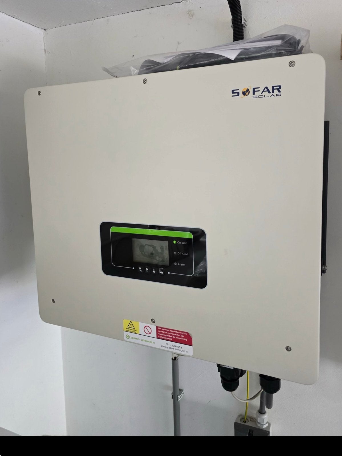 SOFAR SOLAR Hybride Omvormer HYD 5KTL-3PH, Ophalen, Zo goed als nieuw, Overige typen