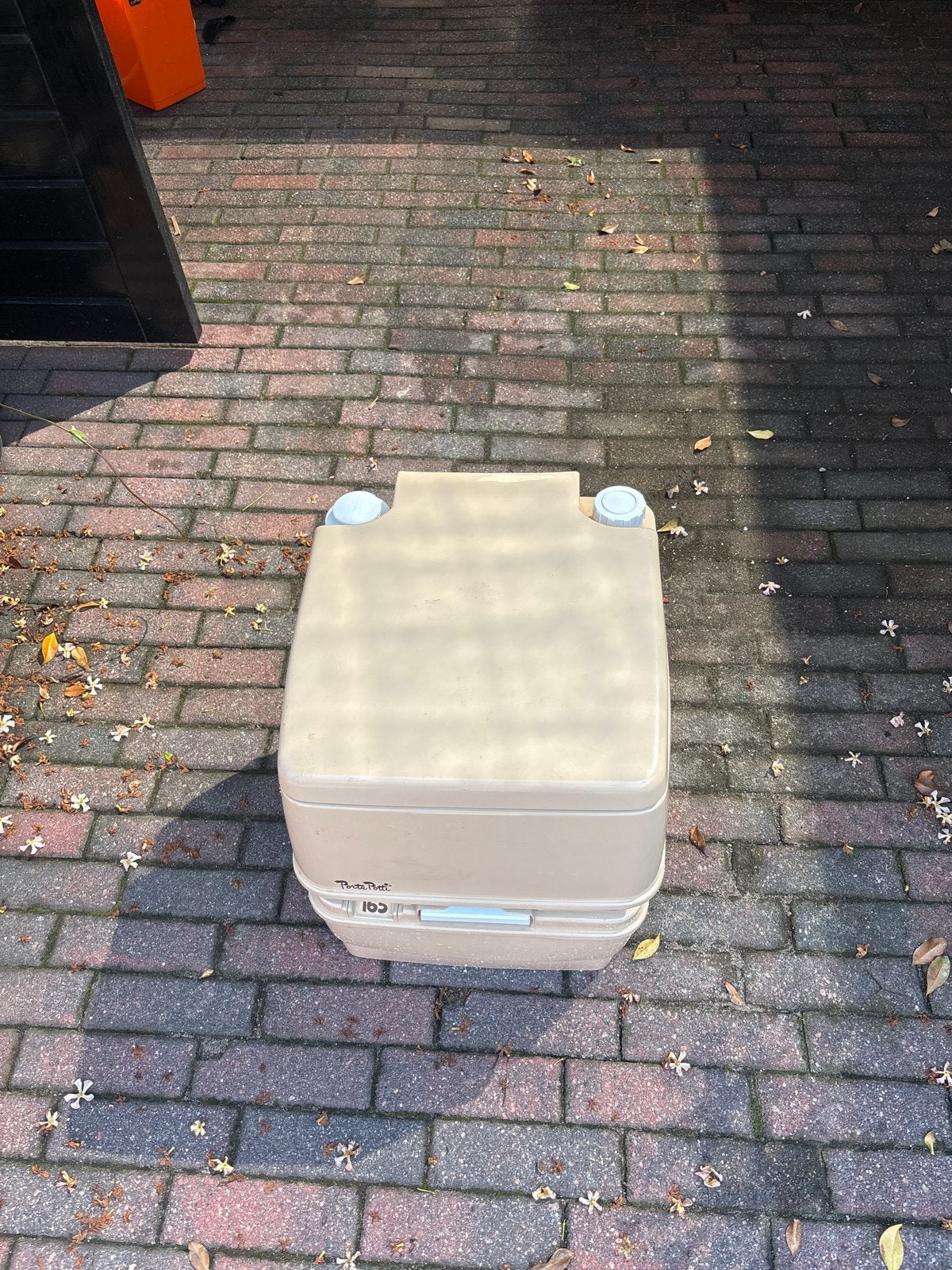 Porta Potti 165 draagbaar toilet, Ophalen, Zo goed als nieuw