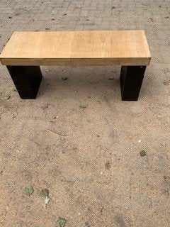 Bankje, massief eiken, Tuin en Terras, Tuinbanken, Ophalen, Nieuw, Hout