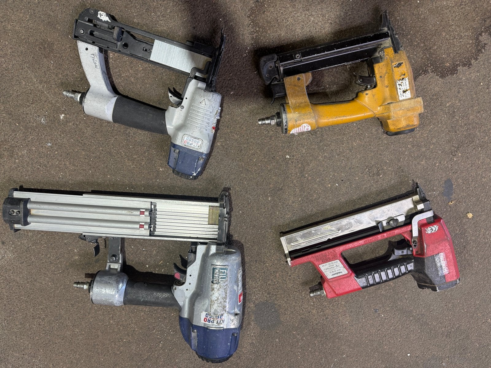 Tackers Haubold Stanley KitPro Basso, Ophalen, Gebruikt