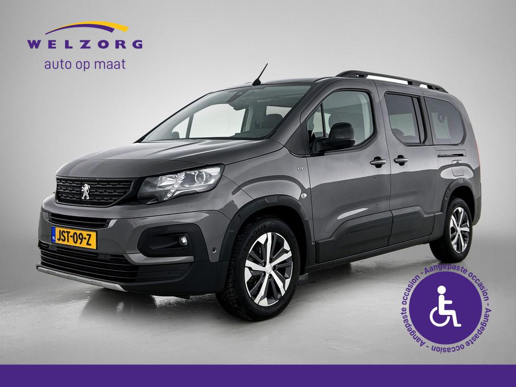 Peugeot Rifter Long 1.2 Puretech Long GT-Line Direct leverba, Auto's, Peugeot, 12 maanden, Stof, Gebruikt, Euro 6