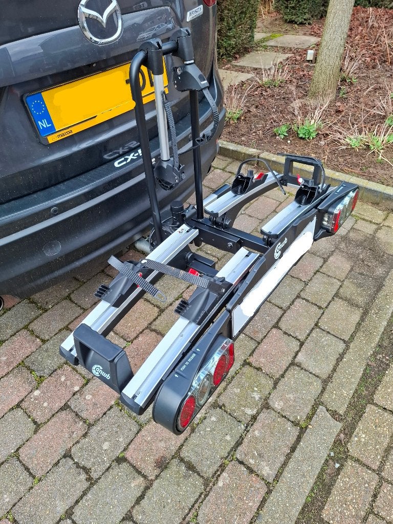 Te huur fietsendrager ANWB Flex Plus II, Auto diversen, Fietsendragers, Ophalen, Elektrische fiets, Zo goed als nieuw, 2 fietsen