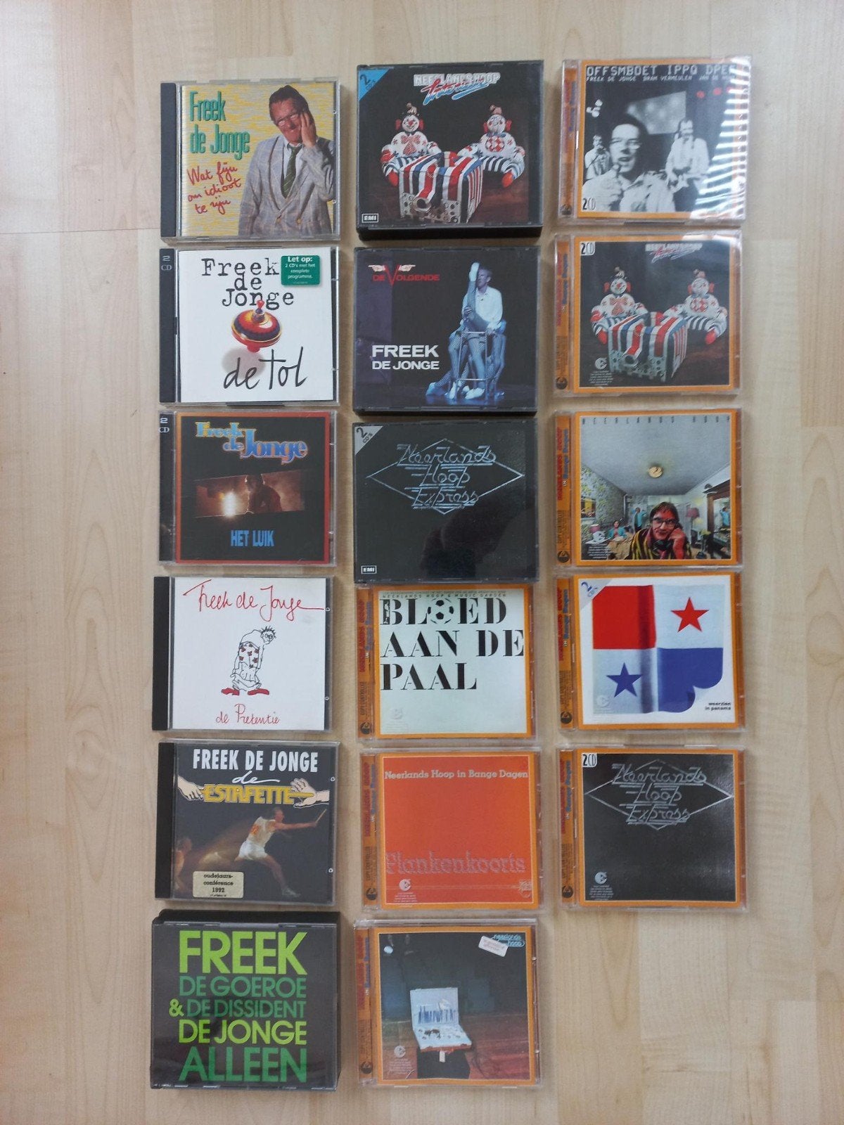 17 cd's Freek de jonge, Ophalen of Verzenden, Zo goed als nieuw