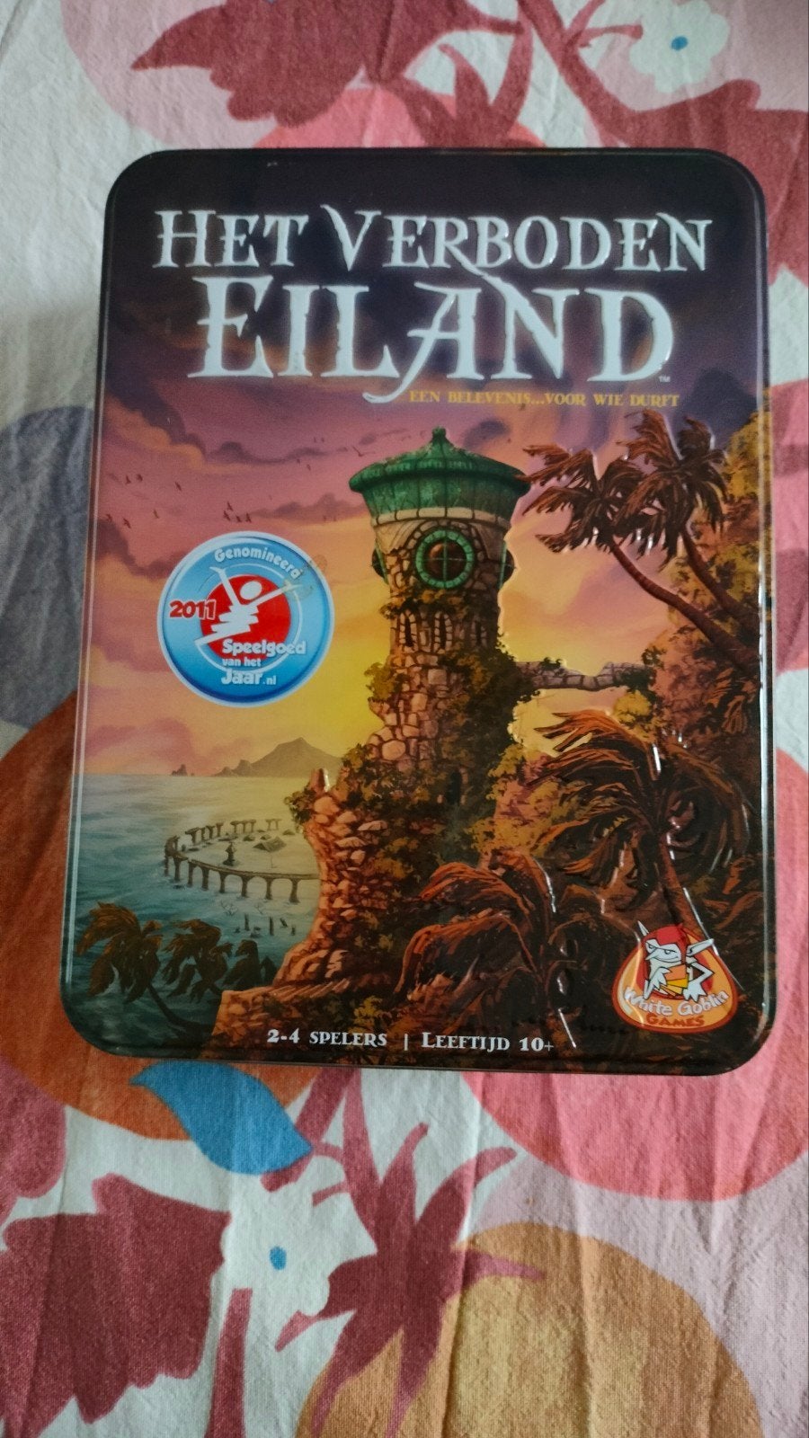 Het Verboden Eiland - Bordspel, Drie of vier spelers, Ophalen of Verzenden, Zo goed als nieuw, 999 Games