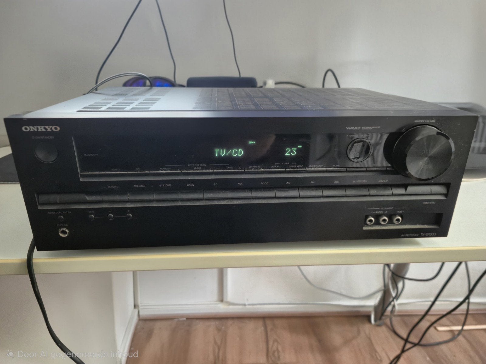 Onkyo TX-SR333 AV Receiver – 5.1 kanaals, Ophalen of Verzenden, Gebruikt, 120 watt of meer, Onkyo