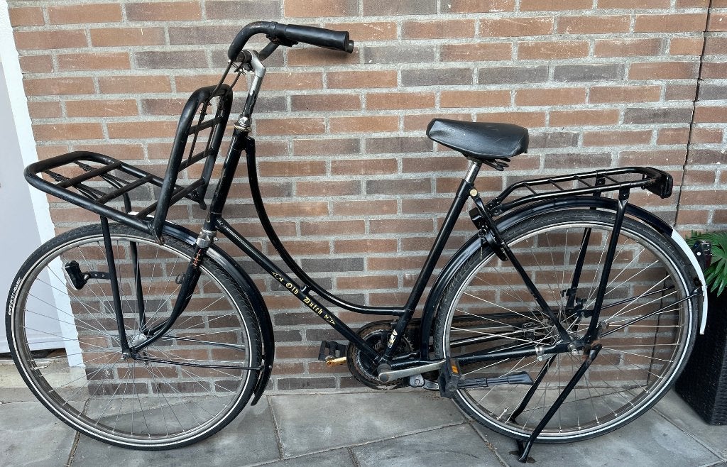Batavus Old Dutch omafiets transportfiets damesfiets, Fietsen en Brommers, Ophalen, Terugtraprem, Batavus, 53 tot 56 cm