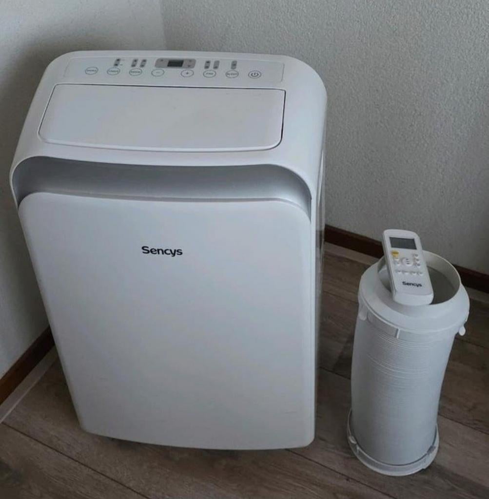 Sencys Mobiele airco 9300Btu/u, Witgoed en Apparatuur, Airco's, Ophalen, 3 snelheden of meer, Koelen en Ontvochtigen, Afstandsbediening