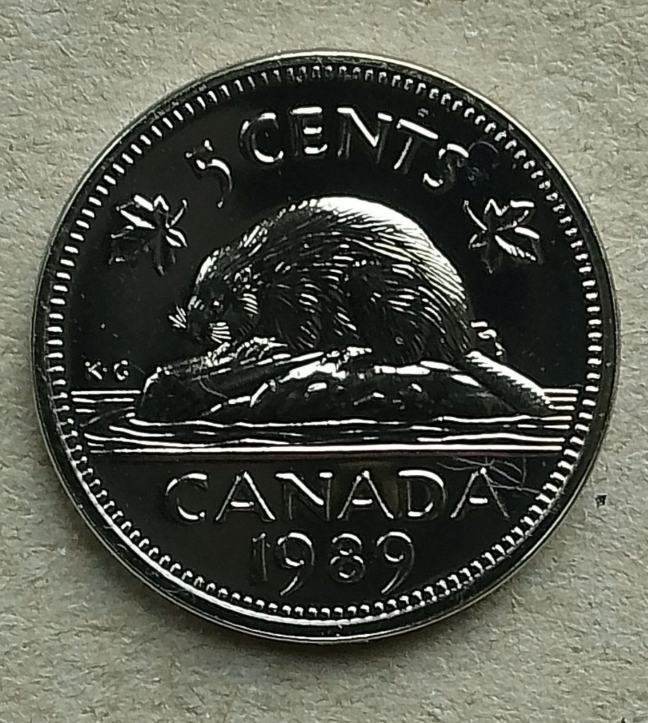 Canada, 5 cents 1989, Ophalen of Verzenden, Noord-Amerika, Losse munt