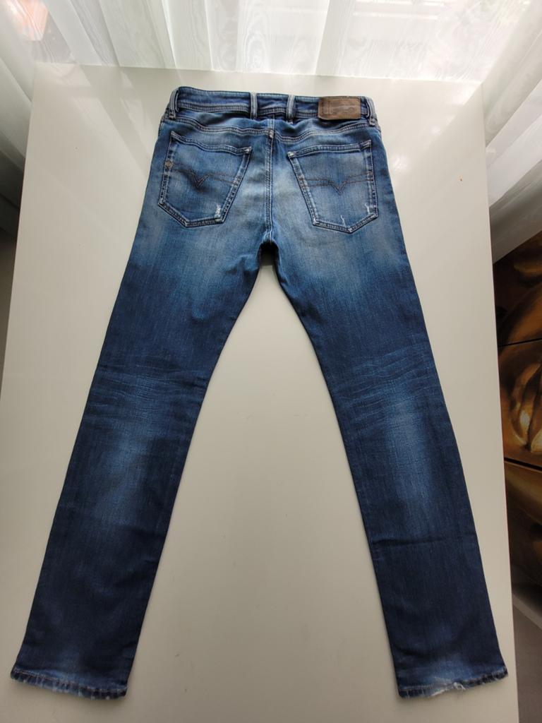 CLASSIC VINTAGE DIESEL WAYKEE STRAIGHT STRETCH SIZE 30/32!!, Ophalen of Verzenden, Zo goed als nieuw, Blauw, W32 (confectie 46) of kleiner