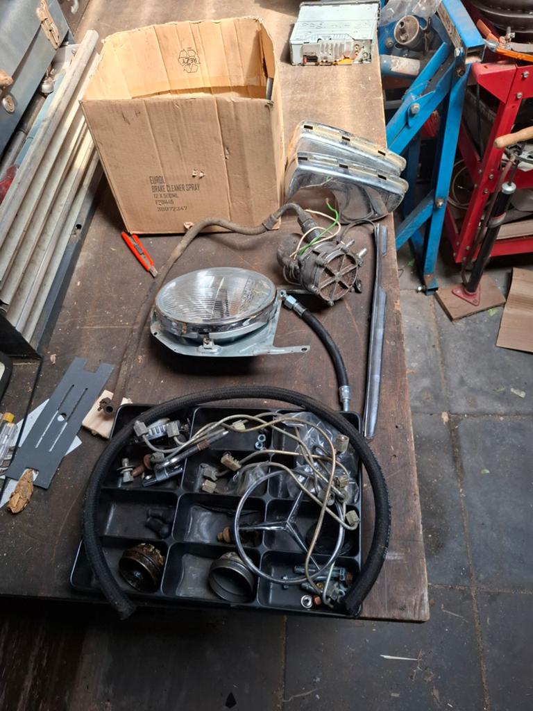Diversen onderdelen mercedes w113 230sl, Ophalen, Gebruikt, Mercedes-Benz