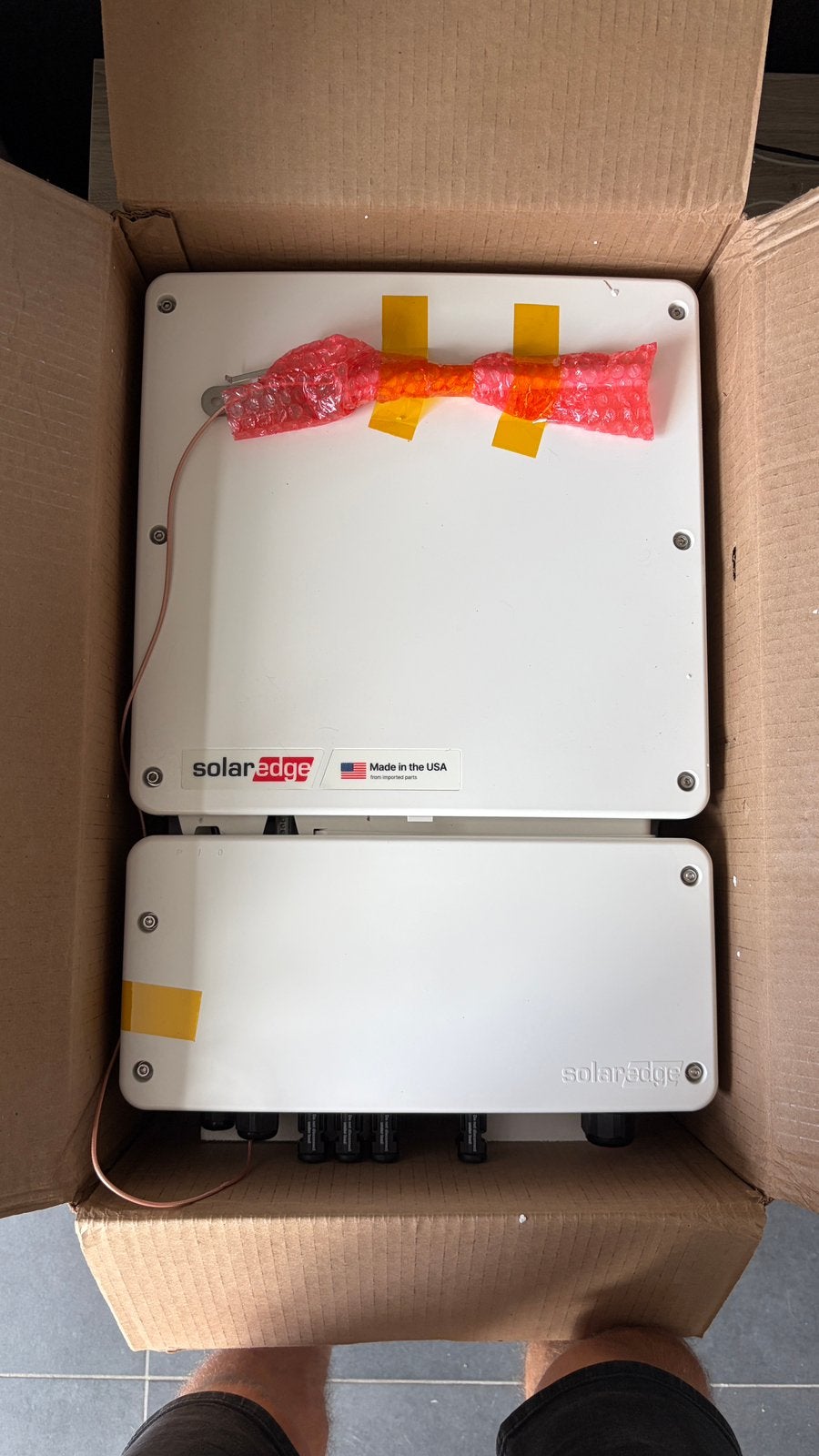 Solaredge Omvormer SE10000H 1-Fase, Doe-het-zelf en Verbouw, Zonnepanelen en Toebehoren, Ophalen, Nieuw, Overige typen