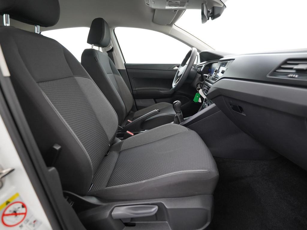 Volkswagen Polo 1.0 MPI | Stoelverwarming | Digital Cockpit, Auto's, 12 maanden, Stof, Wit, Bedrijf
