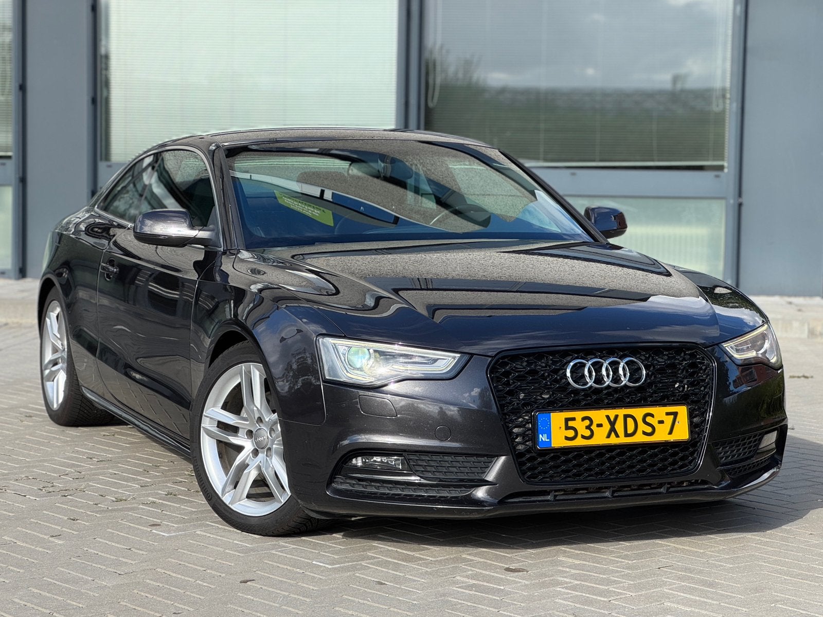 Audi A5 Coupé Pro Line | Bruin Leder | Xenon | Navi | Trekha, Auto's, Dealer onderhouden, 4 cilinders, 4 stoelen, Bruin