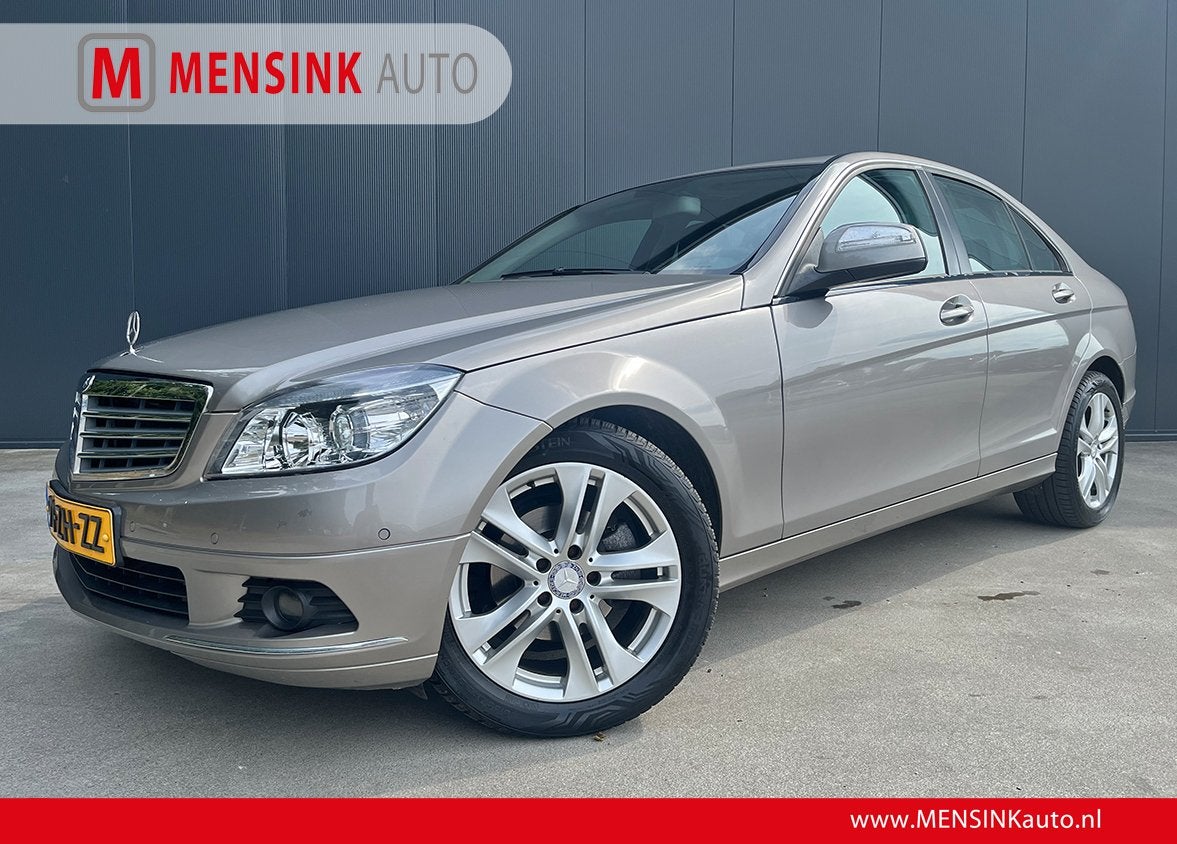 Mercedes-Benz C-Klasse 180 K AUTOMAAT ECC CRUISE NL AUTO 819, Achterwielaandrijving, Origineel Nederlands, Sedan, Euro 4