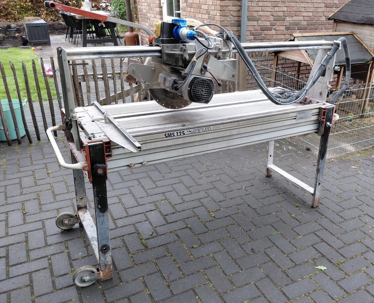 Raimondi SMS 125 tegelzaagmachine | tegelsnijder | Rubi, Ophalen, Cirkelzaag, 70 mm of meer, Zo goed als nieuw