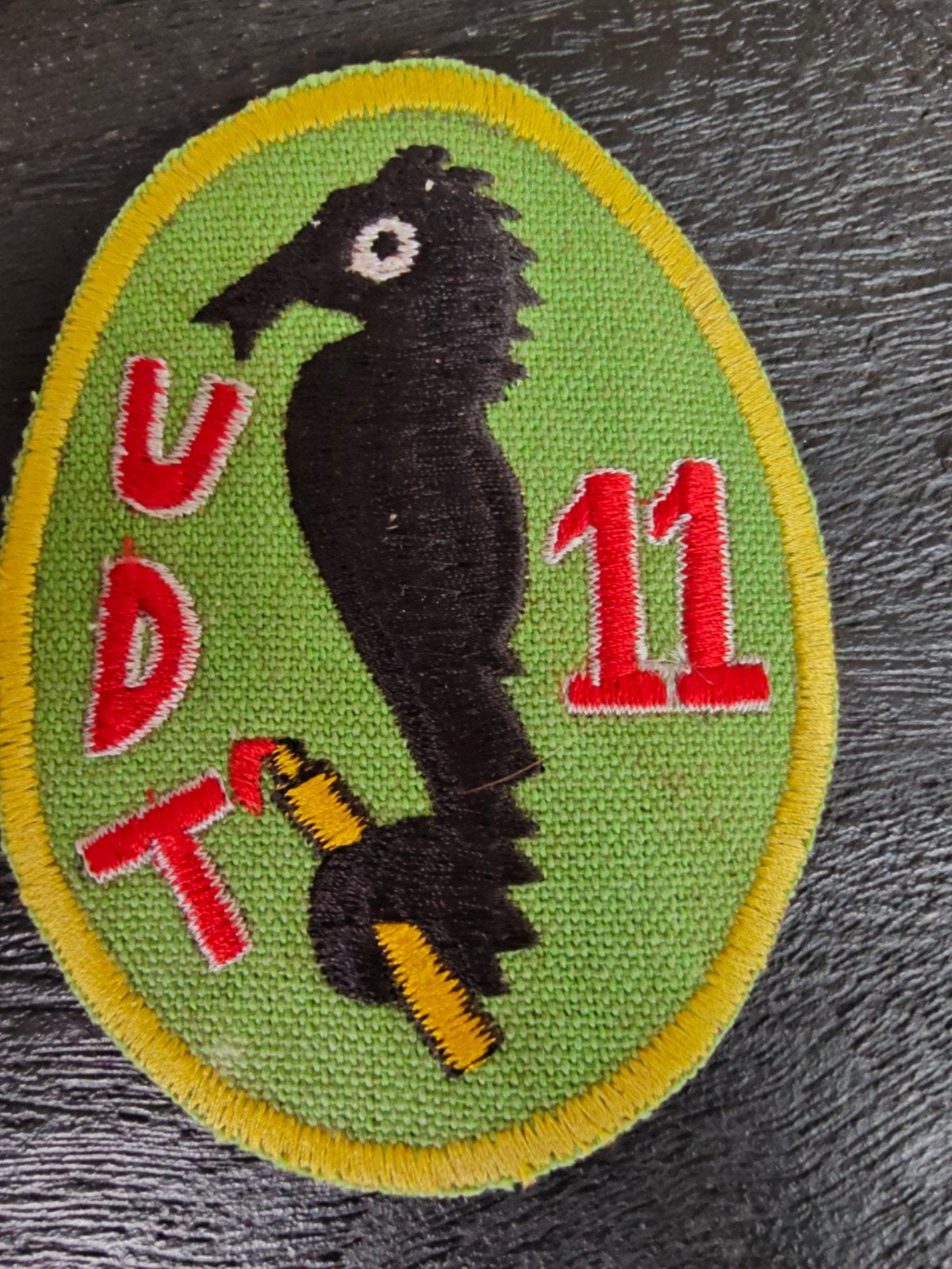 Patch US Navy USN Vietnam Navy SEAL Underwater Demolition Te, Ophalen of Verzenden, Marine, Amerika, Embleem of Badge