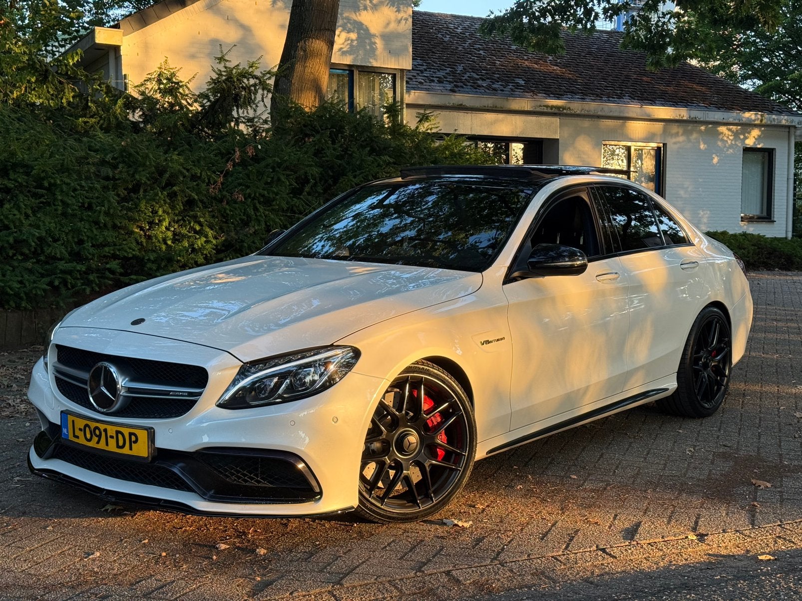 Mercedes-Benz C-Klasse C63s AMG Pano Memory Leder LED, Auto's, Mercedes-Benz, Automaat, Achterwielaandrijving, 510 pk, Parkeerassistent