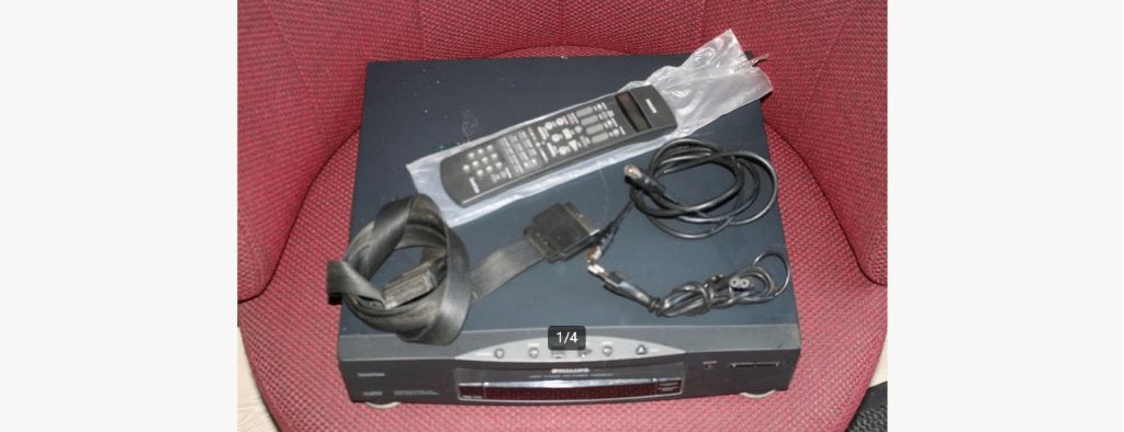Philips VR 647 Hifi stereo video recorder compleet., Ophalen, Gebruikt, VHS-speler of -recorder