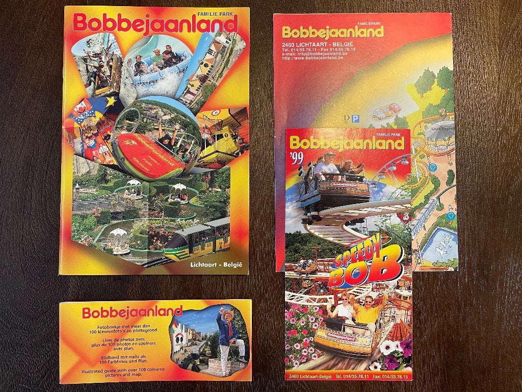 Bobbejaanland Park Boekje 1999, Ophalen of Verzenden, Zo goed als nieuw, Overige typen