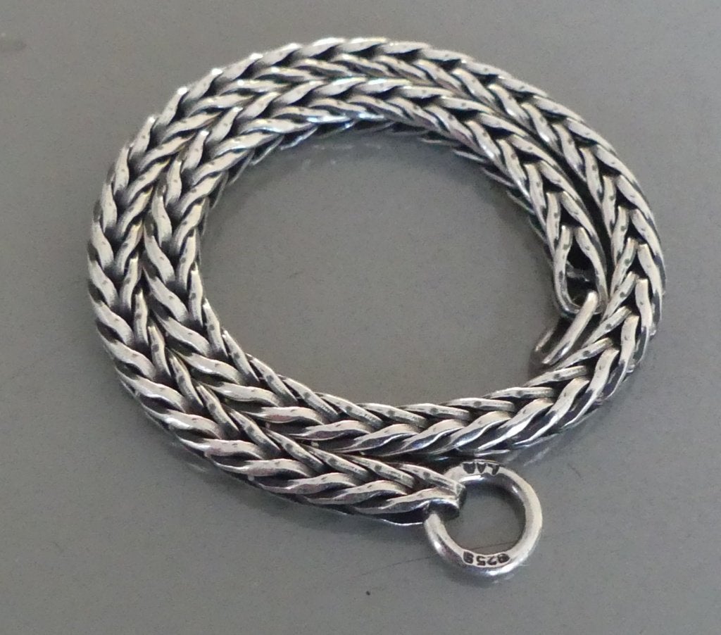 Trollbeads ZILVEREN ARMBAND 16 cm, Sieraden, Tassen en Uiterlijk, Armbanden, -, Verzenden, -, Zo goed als nieuw