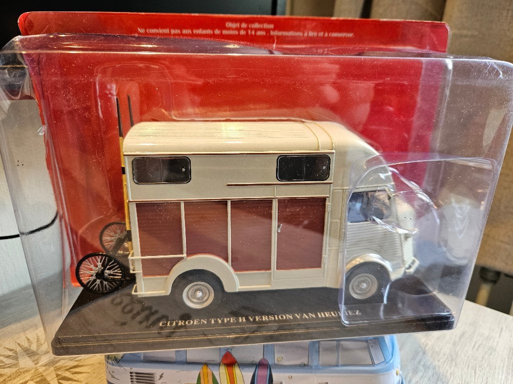 Hachette Citroen Type H Version Van Heuliez 1958 Beige 1 24, Ophalen of Verzenden, Nieuw, Auto, Overige merken