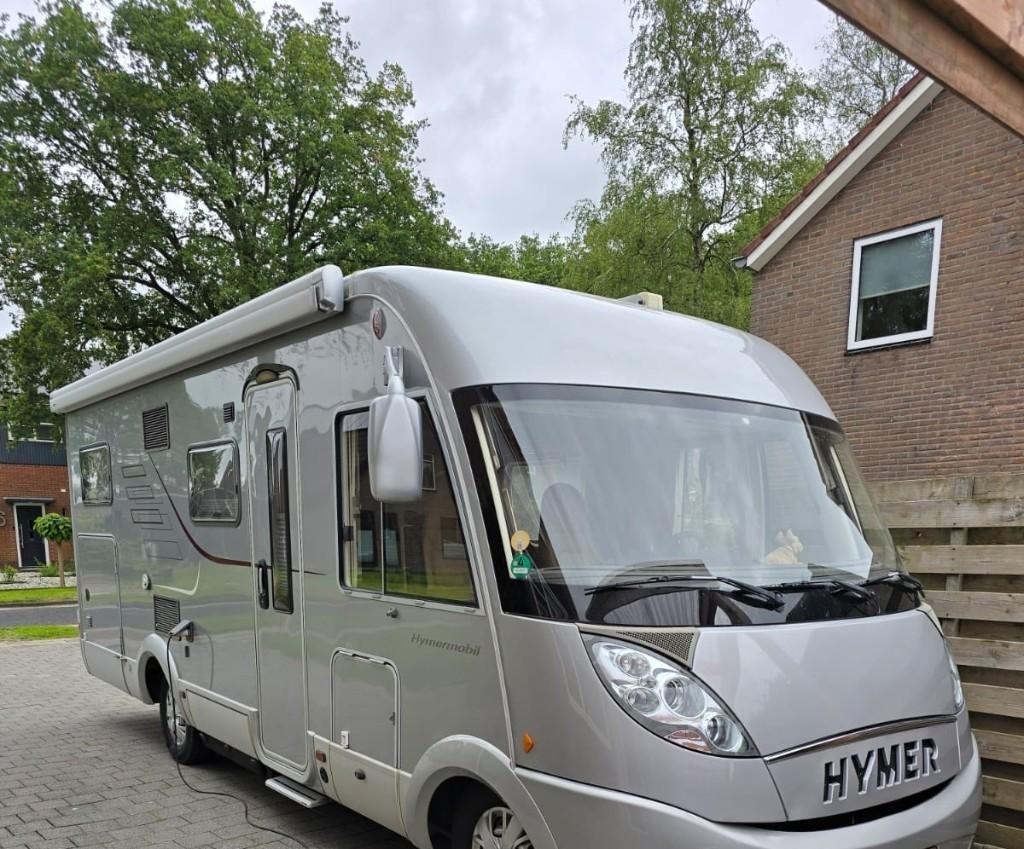 Hymer B614 SL inpakken en wegwezen helemaal  vakantie klaar, Caravans en Kamperen, Integraal, Ringverwarming, Fiat, Particulier