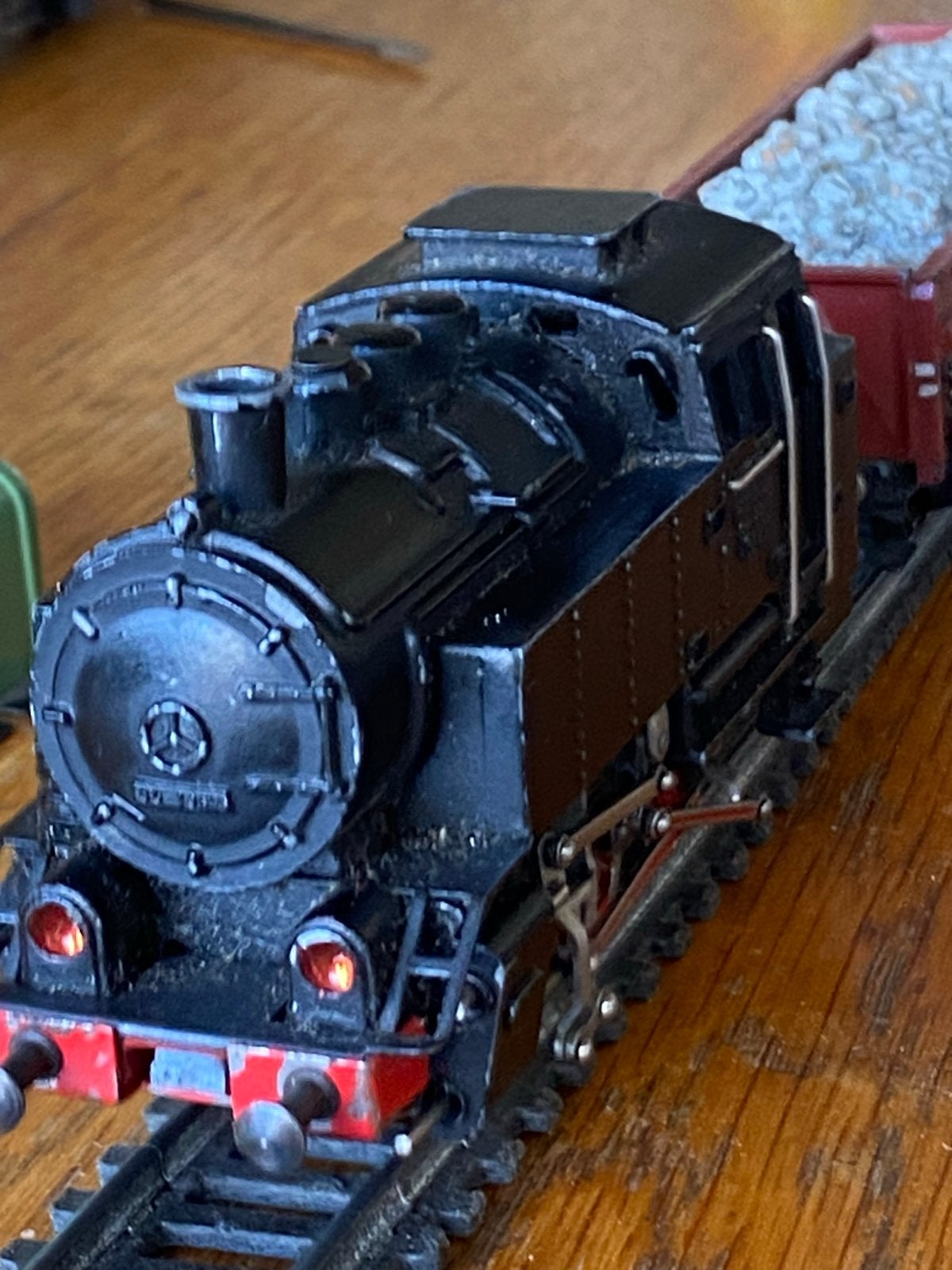 Fleischmann Treinset met Locomotief, Wagon en Rails, Gelijkstroom, Fleischmann, Ophalen of Verzenden, Analoog