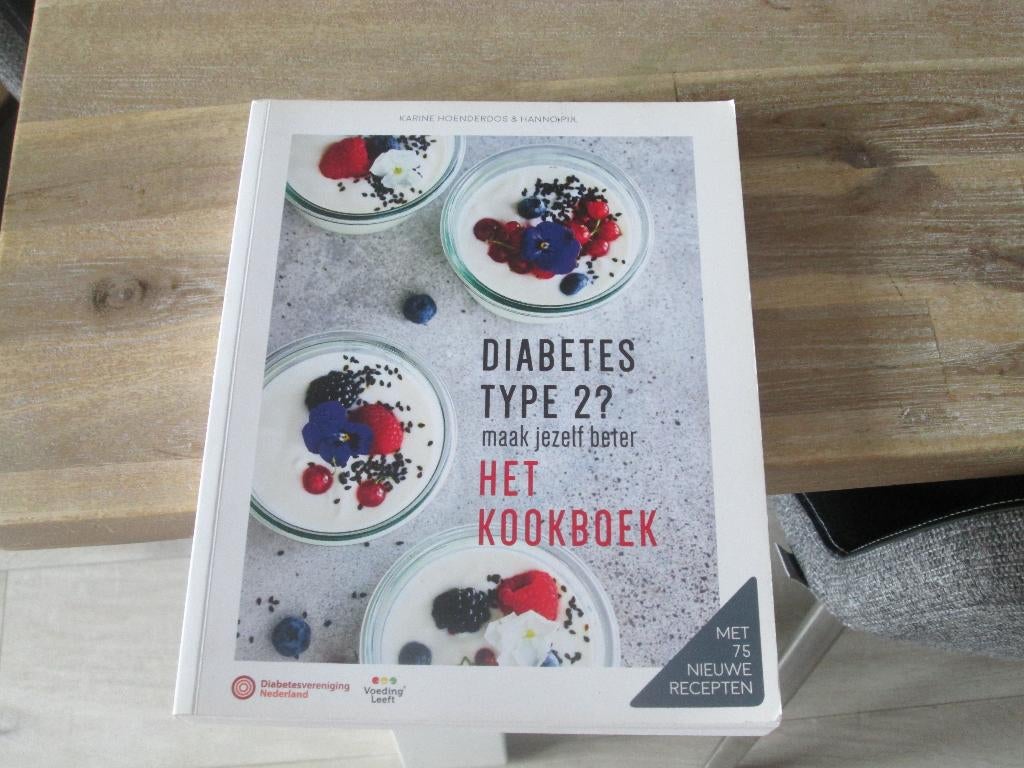 diabetes type 2 maak jezelf beter het kookboek, Ophalen of Verzenden, Zo goed als nieuw