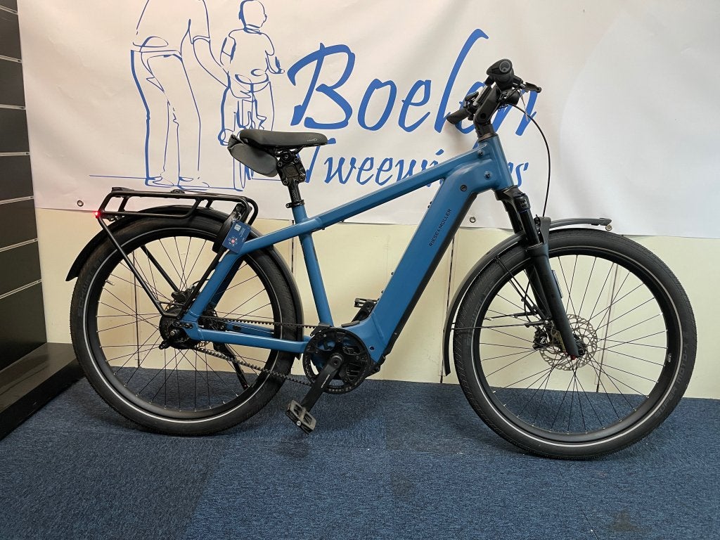 ACTIE Riese & Müller Charger 4 Bosch CX- Belt Petroll matt, Riese Muller, Zo goed als nieuw, 50 km per accu of meer, Info@merida.nl