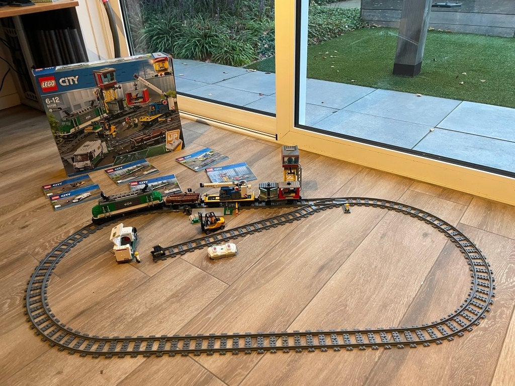 Goederentrein Lego 60198, Ophalen, City, Compleet, Lego