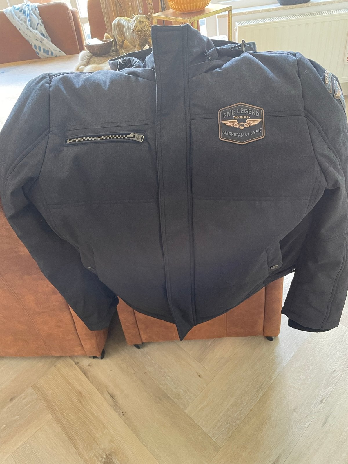 PME Legend American Classic winterjas, Ophalen of Verzenden, Zo goed als nieuw, Maat 52/54 (L), Zwart