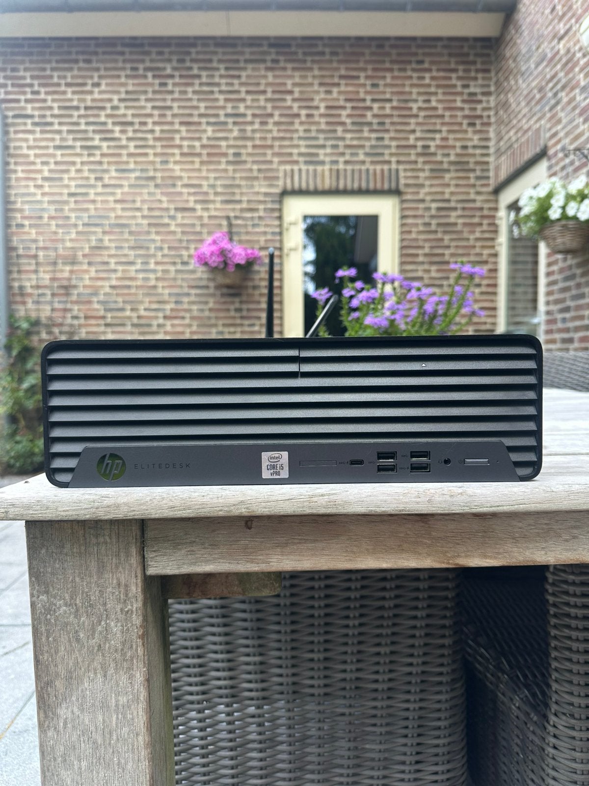 Hp elitedesk 800 G6 SFF  48gb ddr4 ram met wifi en Bluetooth, Computers en Software, Desktop Pc's, Zo goed als nieuw, 3 tot 4 Ghz