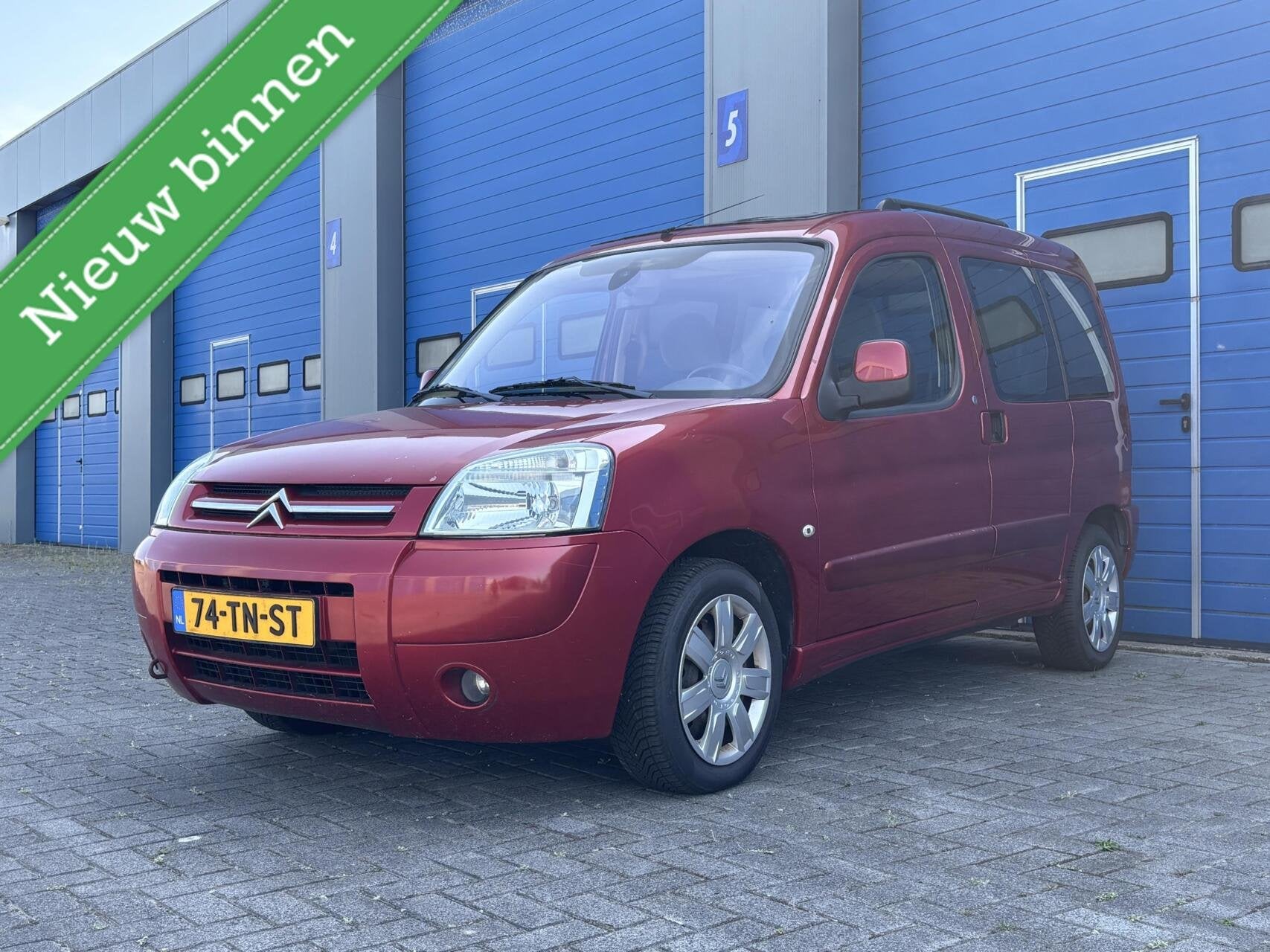 Citroen Berlingo combi 1.6 HDi Multispace, Airco, Cruise!, Auto's, Citroën, Voorwielaandrijving, Stof, Gebruikt, Zwart