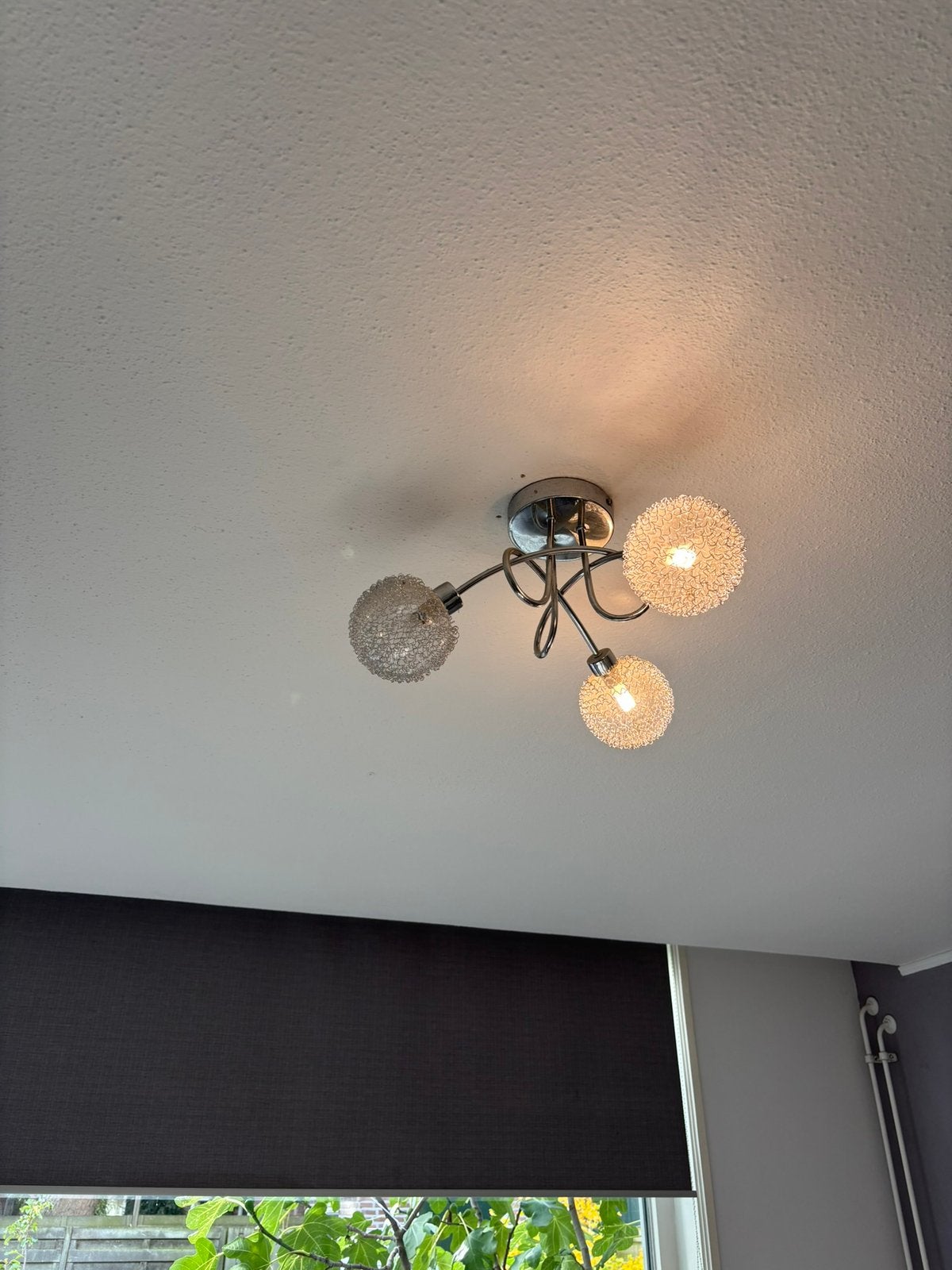 Moderne plafondlamp, Ophalen of Verzenden